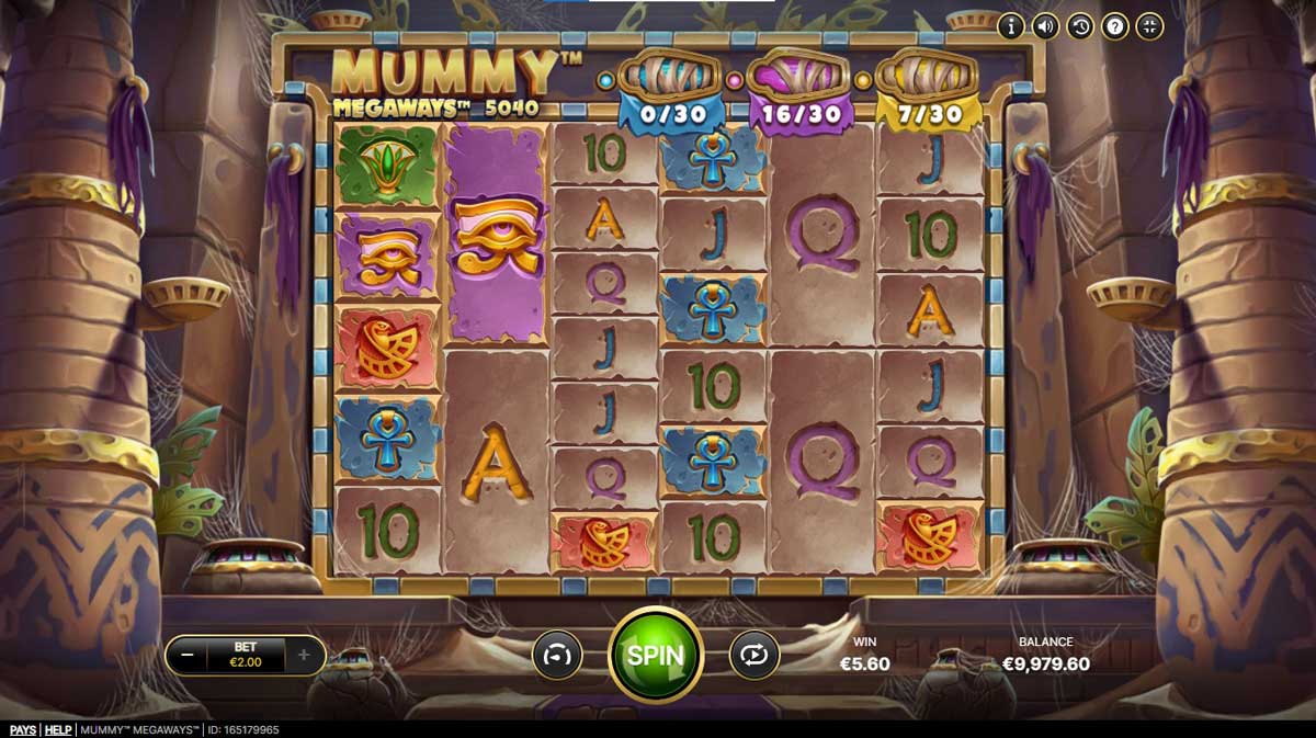 Mummy Megaways slot machine game